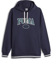 Мужская толстовка Puma Squad Hoodie FL тёмно-синяя 676017 06