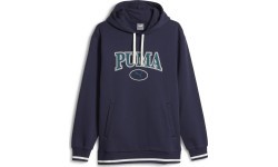 Мужская толстовка Puma Squad Hoodie FL тёмно-синяя 676017 06