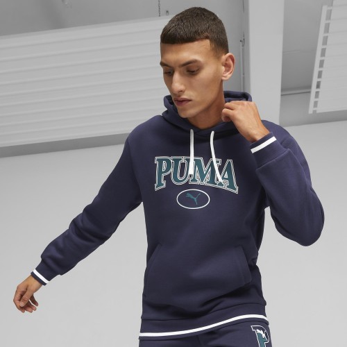 Puma Squad Hoodie FL vīriešu džemperis tumši zils 676017 06