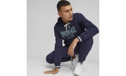 Puma Squad Hoodie FL vīriešu džemperis tumši zils 676017 06