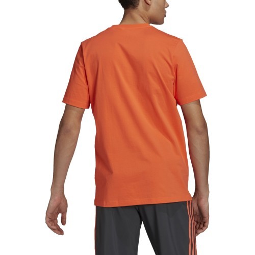 Мужская футболка Adidas M Bl Sj T, оранжевая GK9131