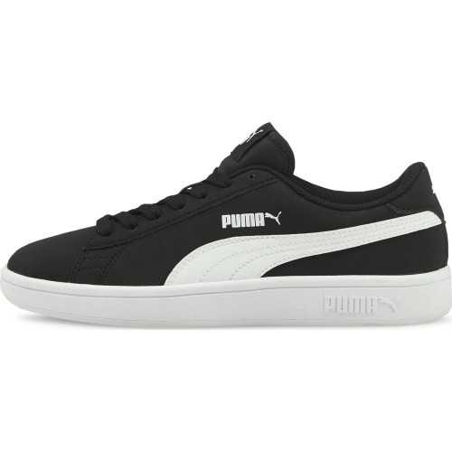 Кроссовки подростковые Puma Smash V2 Buck Jr чёрные 365182 34