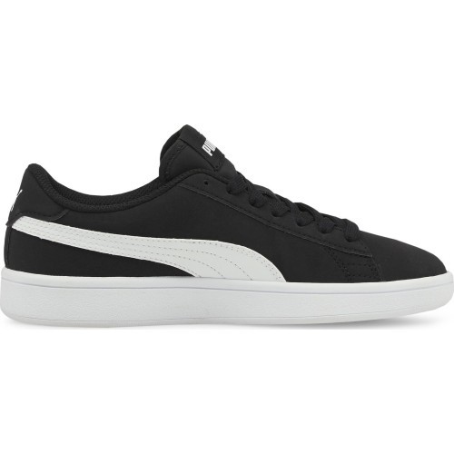 Кроссовки подростковые Puma Smash V2 Buck Jr чёрные 365182 34