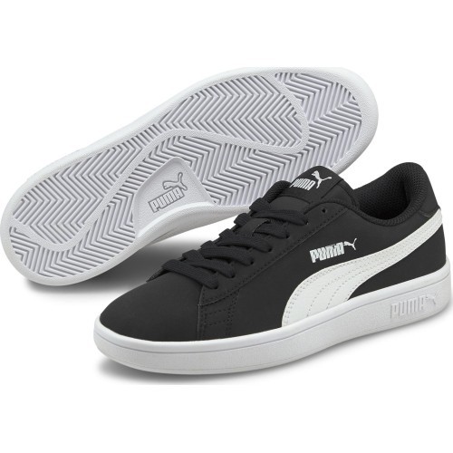 Puma Smash V2 Buck Jr bērnu apavi, melni 365182 34