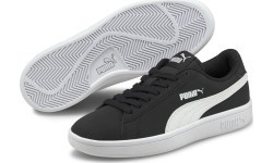 Puma Smash V2 Buck Jr bērnu apavi, melni 365182 34
