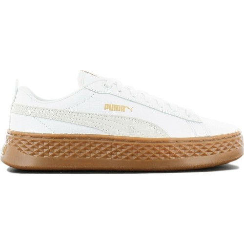 Puma Smash Platform L White Sneakers 366487 02