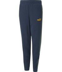 Puma Ess Block sporta bikses pusaudžiem, zilas zaļas 849083 73