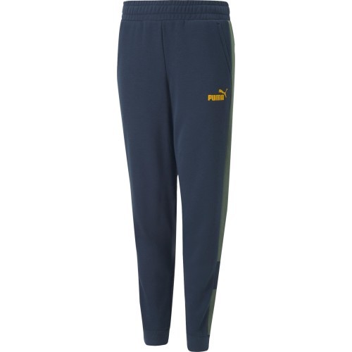Puma Ess Block sporta bikses pusaudžiem, zilas zaļas 849083 73