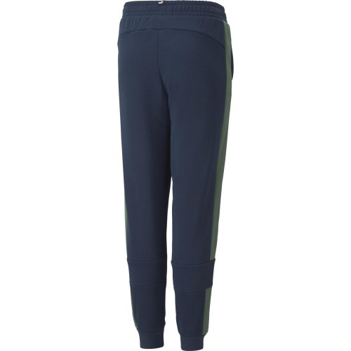 Puma Ess Block Sweatpants Youth Blue Green 849083 73