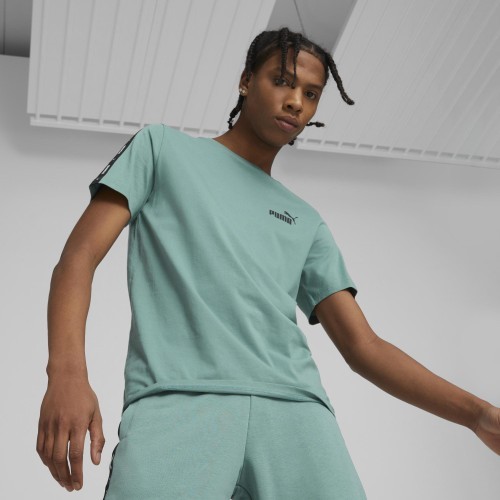 Puma vīriešu T-krekls Ess+ Tape Tee Green 847382 85
