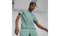 Мужская футболка Puma Ess+ Tape Tee Green 847382 85