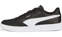 Puma Court Ultra Lite vīriešu apavi Black White 389371 02