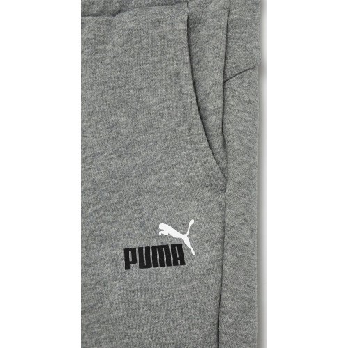 Puma Ess+ 2 Col Logo sporta bikses pusaudžiem, pelēkas 586988 03