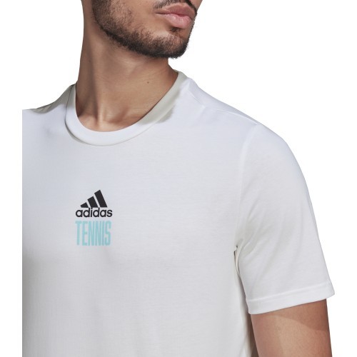 Adidas vīriešu T-krekls M Tns Par G Tee White HA0966