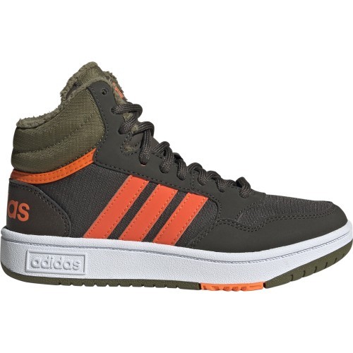 Adidas Hoops Mid 3.0 K pusaudžu apavi, zaļi GW4486