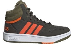 Adidas Hoops Mid 3.0 K pusaudžu apavi, zaļi GW4486