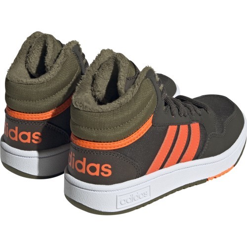 Adidas Hoops Mid 3.0 K pusaudžu apavi, zaļi GW4486