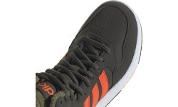 Подростковая обувь Adidas Hoops Mid 3.0 K, зелёная GW4486