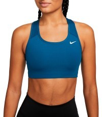 Женский спортивный бюстгальтер Nike Swoosh Non Pad, синий BV3630 404