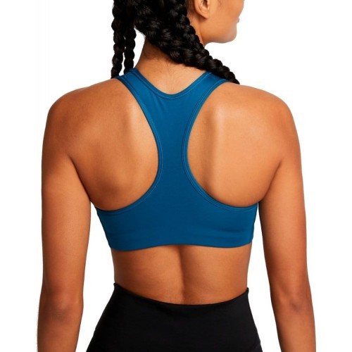 Nike Swoosh Non Pad Women's Sports Bra Blue BV3630 404