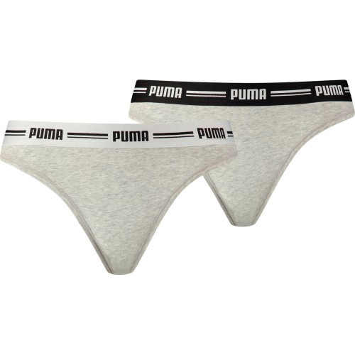 Нижнее белье Puma Iconic String серое