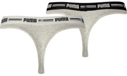 Нижнее белье Puma Iconic String серое