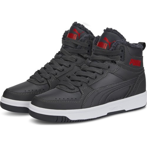 Puma Rebound Joy Fur Grey pusaudžu apavi 375477 06