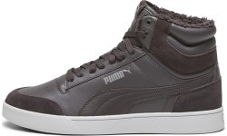 Puma Shuffle Mid Fur Flat Grey Men's Shoes 387609 03