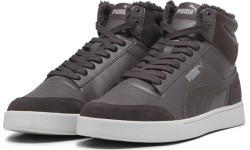 Puma Shuffle Mid Fur Flat Grey vīriešu apavi 387609 03