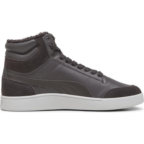 Puma Shuffle Mid Fur Flat Grey Men's Shoes 387609 03