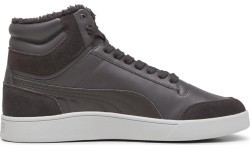 Puma Shuffle Mid Fur Flat Grey Men's Shoes 387609 03