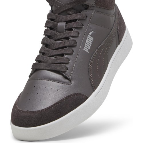 Мужская обувь Puma Shuffle Mid Fur Flat Grey 387609 03