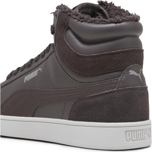 Мужская обувь Puma Shuffle Mid Fur Flat Grey 387609 03