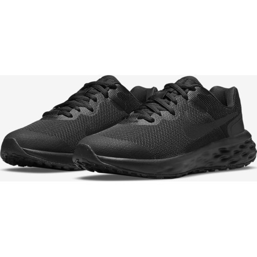 Nike Revolution 6 NN Teen Shoes, Black DD1096 001
