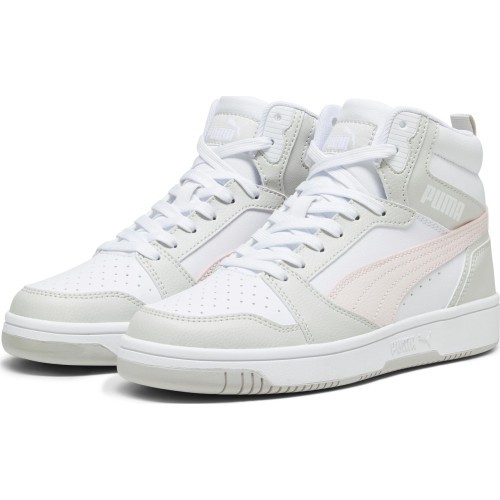 Puma sieviešu apavi Rebound V6 White Grey Pink 392326 07