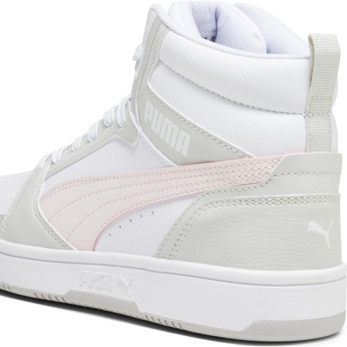 Puma sieviešu apavi Rebound V6 White Grey Pink 392326 07