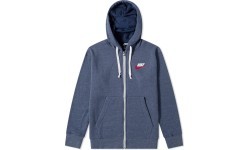 Nike Men's Sweatshirt M NSW Heritage Hoodie FZ Blue 928431 410