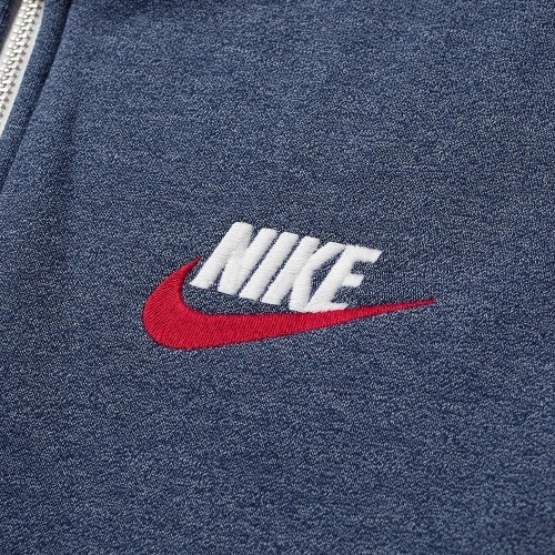Nike Men's Sweatshirt M NSW Heritage Hoodie FZ Blue 928431 410