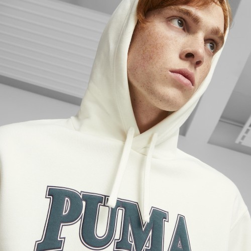 Puma Squad Hoodie FL Men's Sweatshirt White 676017 65