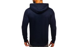 Мужской флисовый джемпер J.Style синий 68B2009-25