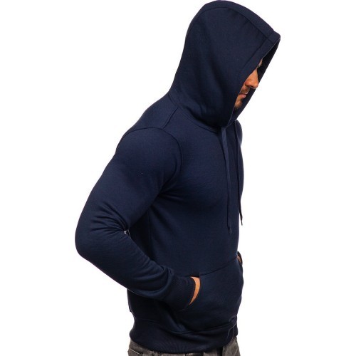 J.Style Men's Fleece Sweatshirt Blue 68B2009-25