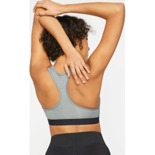 Nike Swoosh Band sieviešu sporta krūšturis, pelēks BV3900 084