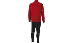 Puma Teamgoal sporta tērps pusaudžiem melns sarkans 656809 01