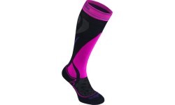 Socks For Women Bridgedale Ski Midweight, Black/Purple - 077