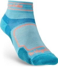 Socks Bridgedale TrailRun CoolM Low, Blue - 436