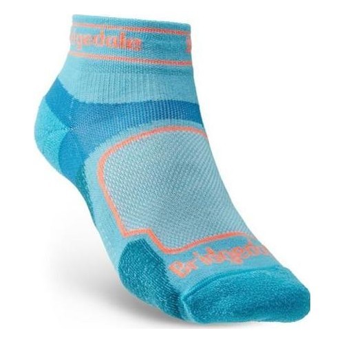 Zeķes Bridgedale TrailRun CoolM Low, zilas - 436