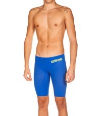 Competition Swimming Trunks Arena M Carbon AIR² Jammer, Blue - 853