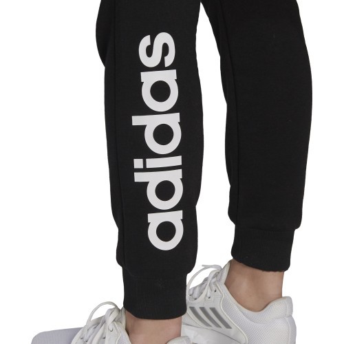 Adidas sieviešu bikses W Lin Fl C Pant Black GM5547