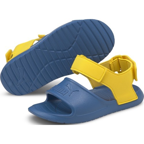 Детская обувь Puma Divecat V2 Injex Yellow Blue 369546 07