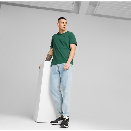 Puma Marškinėliai Vyrams Ess Small Logo Tee Green 586669 46
